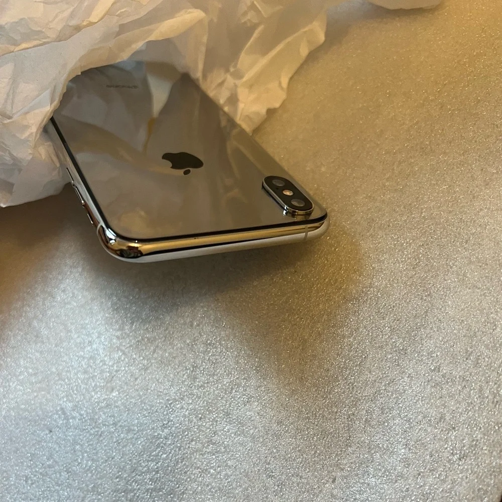 Genuine iPhone XS Max Custom Silver Back Housing Replacement Frame Grade A